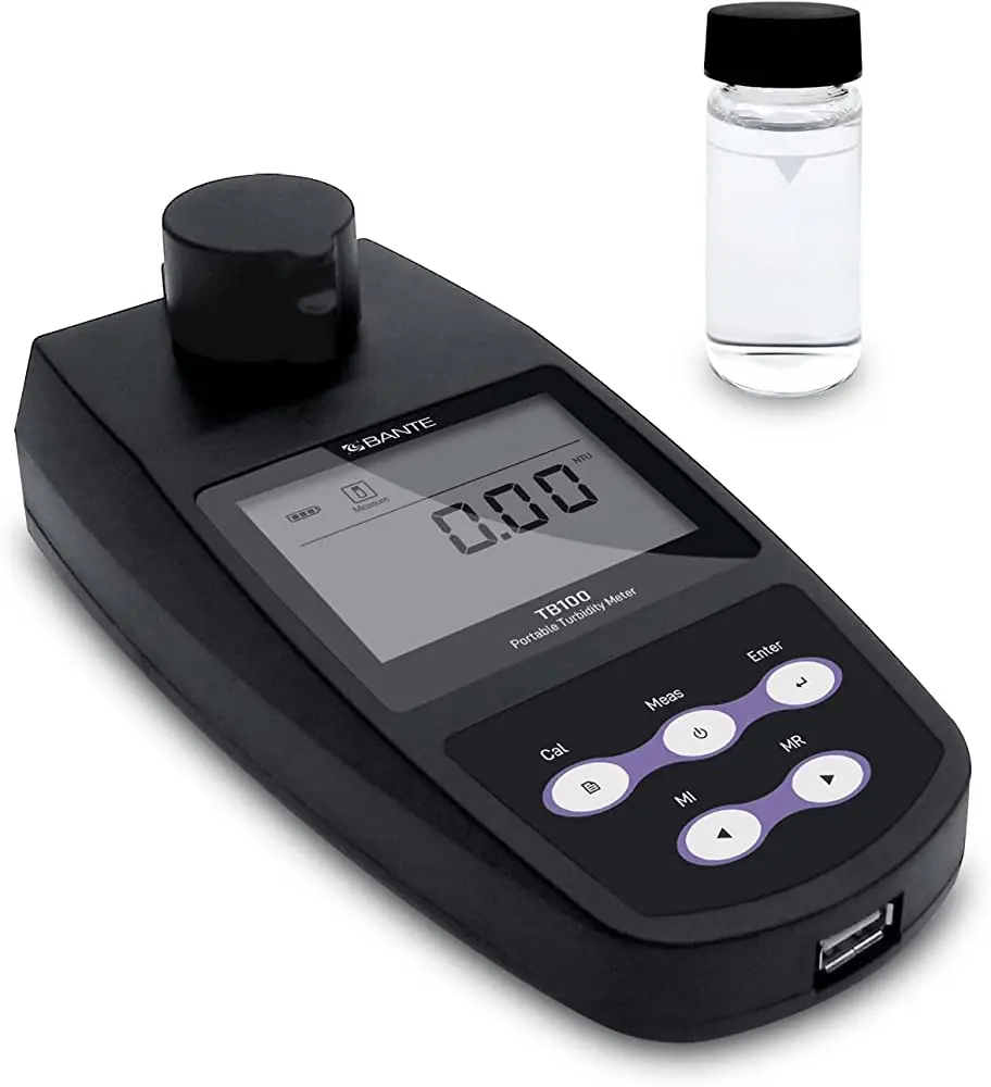 TB100 Water Quality Analyzer Smart Portable Turbidimeter Nephelometer Turbidity Meter