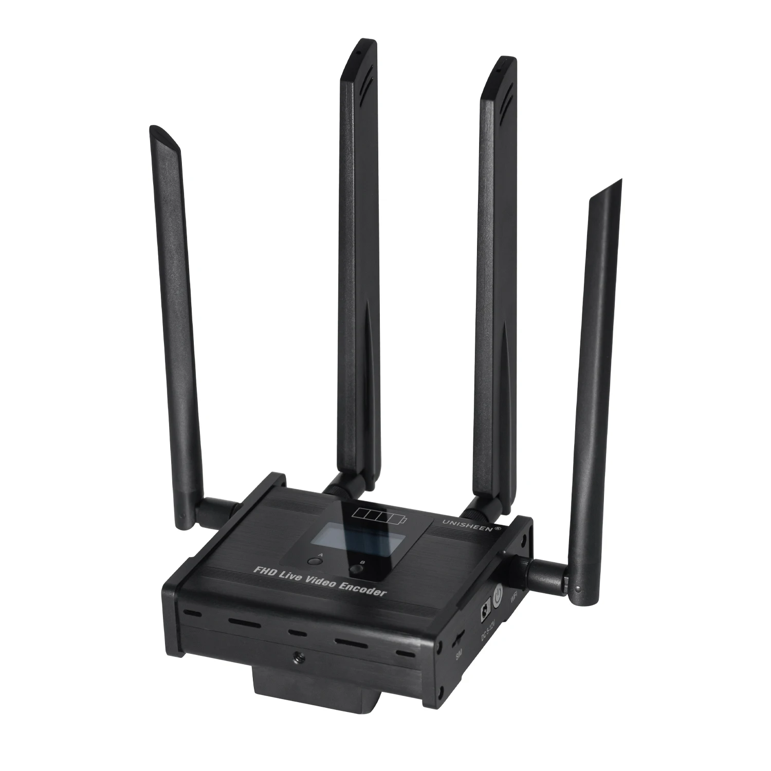 H.264 H.265 WIFI Transmitter Ip Rtmps Live Broadcast Wireless SRT RTSP SRT 4G LTE HDMI Video Capture Box Encoder Streaming