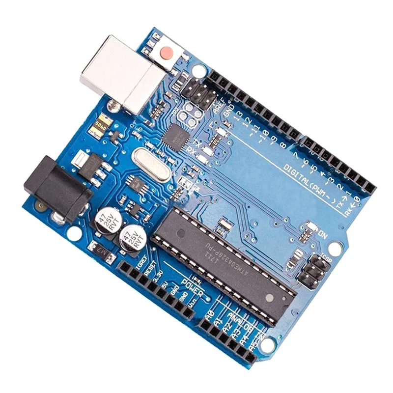 For R3 Development Board ATMEGA328P CH340 / ATEGA16U2 Compatible with Cable R3 Proto Shield Expansion Board