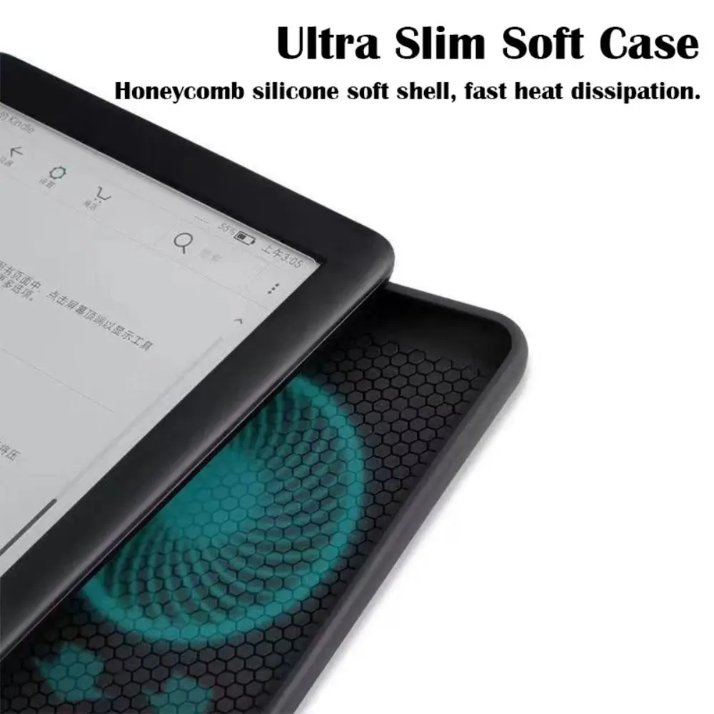 11th Generation 6-6.8 inch e-Reader Case Leather Auto Sleep/Wake M2L3EK C2V2L3 Folio Cover for Kindle Paperwhite 1/2/3/4/5