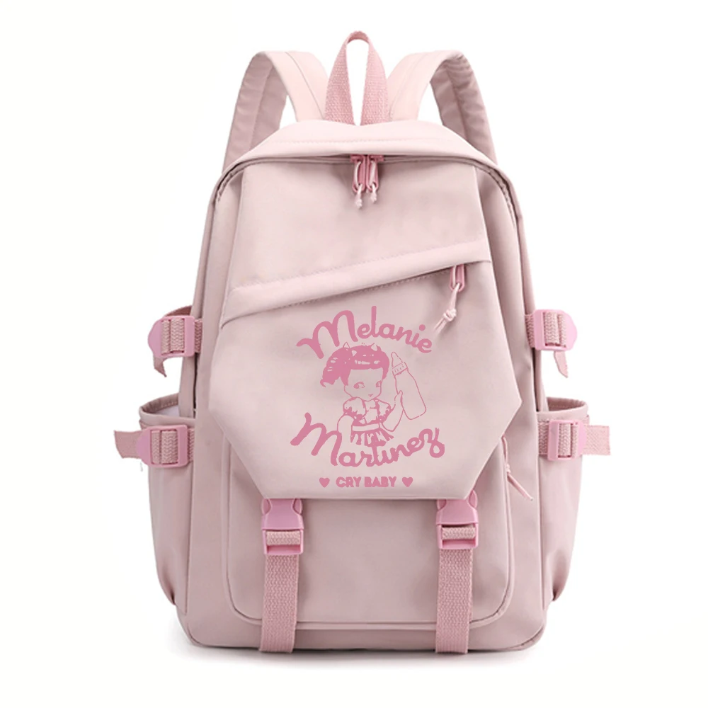 Melanie Martinez Tour Cry Baby Print Backpack Women Girls Teenager Schoolbag Laptop Bags  Fashion Outdoor Bookbag for Fans Gift