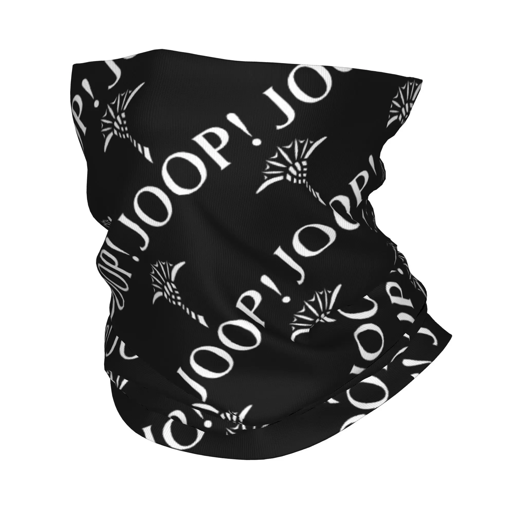 

Custom Funny Printed J-Joops Cool Bandana Neck Gaiter UV Protection Face Scarf Cover Women Interesting Headwear Tube Balaclava