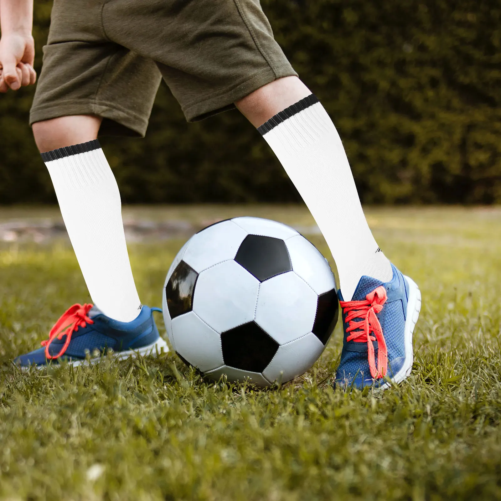 1 пара футбольных чулок