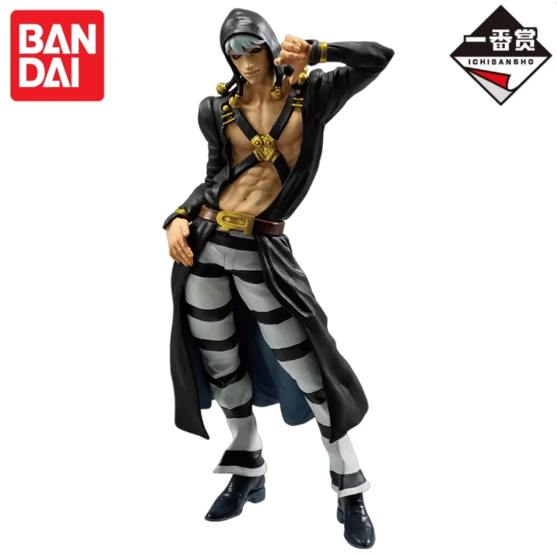 Figura de Acción Original de Bandai Jojo's Bizarre Adventure: Golden Wind, Risotto Nero, Doppio Illuso, Melone, Modelo de Anime