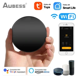 WiFi TUYA kontroler inteligentny pilot na podczerwień uniwersalny moduł automatyki na podczerwień do TV DVD AUD AC współpracuje z Amz Alexa Google Home