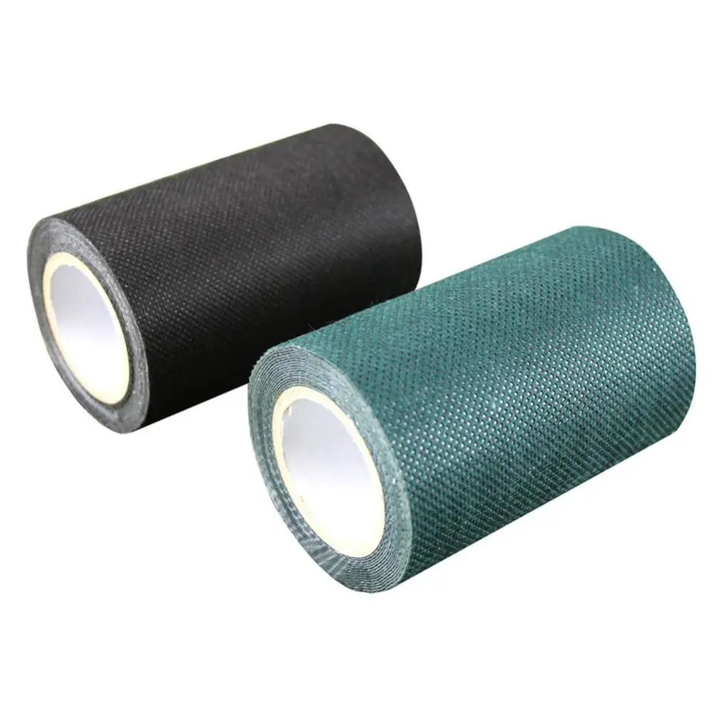 1pcs 5/10/15/20M Artificial Grass Joining Tape Garden Self Adhesive Joining Green/Black Tape Synthetic Lawn Grass Garden Tool