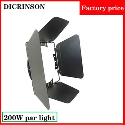 Professional Waterproof Lighting Design RGBW/5IN1/6IN1 LED Par Lights COB 100W/200W  Barn Door Aluminium Case Stage Lighting