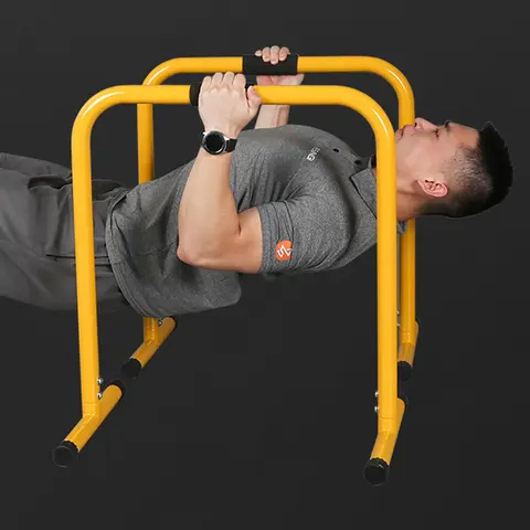 Gymnastics Fitness Adjustable Single Parallel Bars Pull up Dip Station Bar Push up Parallette Bar Lebert Equalizer Stands