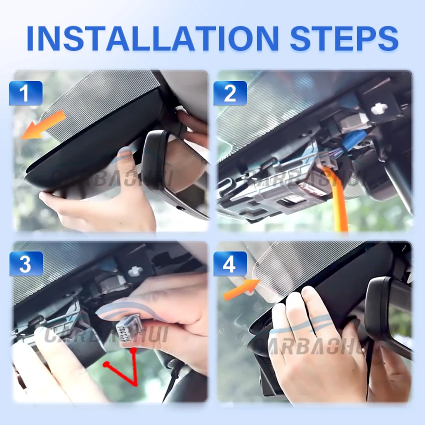 For Lexus ES200 ES250 ES300H 2015 2016 2017 2018 Plug and Play 4K Dash Camera Recorder WIFI Dashcam Car Dvr Recording Devices