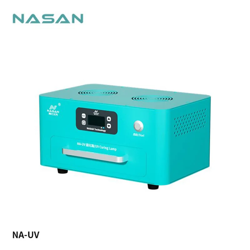 

Nasan NA-UV UV BOX 1000W High Power LED Ultraviolet Lamp 365mm & 395mm Wavelength For Phone LCD Screen OCA Glue Curing Repair