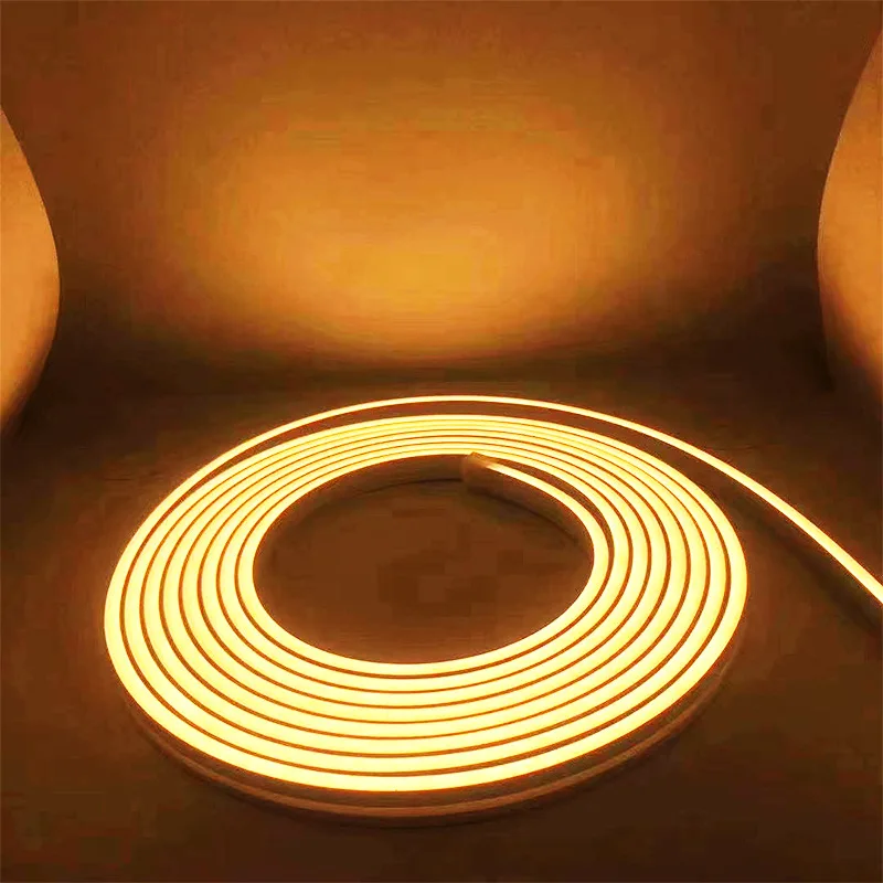 Light strip 12V24V2835 monochrome flexible silicone highlight high display engineering lighting high brightness