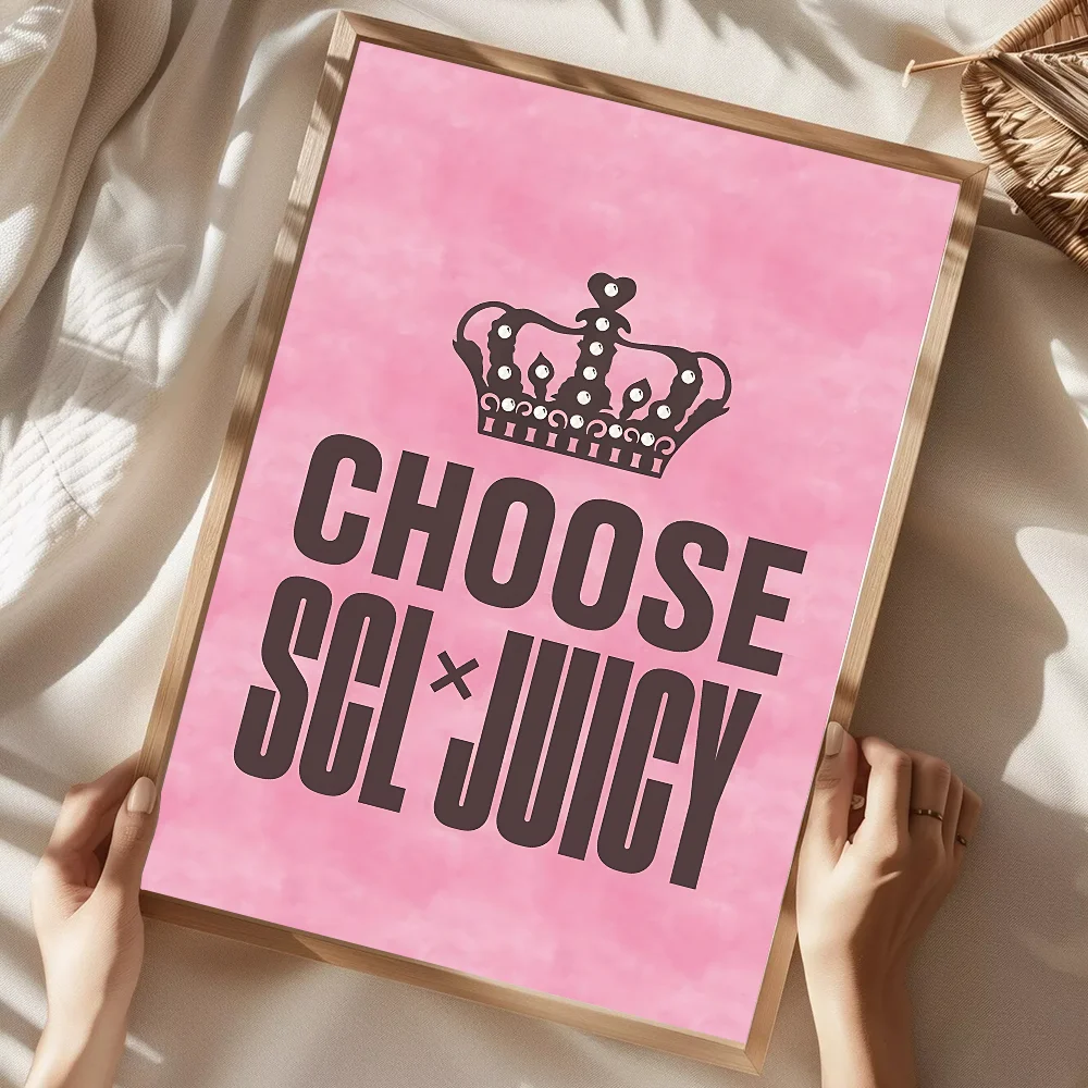 J-Juicy C-Couture Poster für Zuhause, Wohnzimmer, Schlafzimmer, Bar, Café, Kunstdekoration – Detail 7