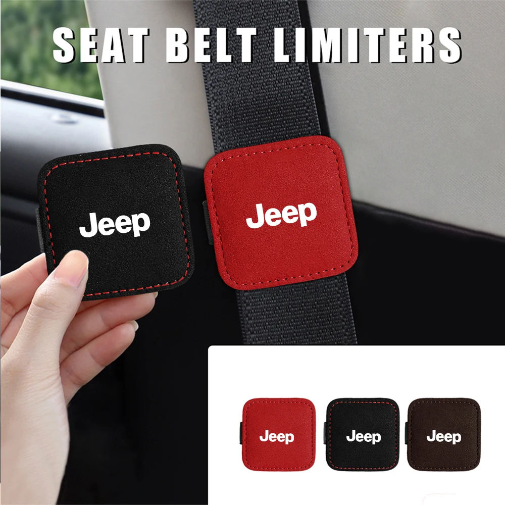 

Adjustable Car Seat Belt Clip Magnetic Safety Belts Limiter Holder For Jeep Wrangler Cherokee Gladiator Compass Renegade Patriot