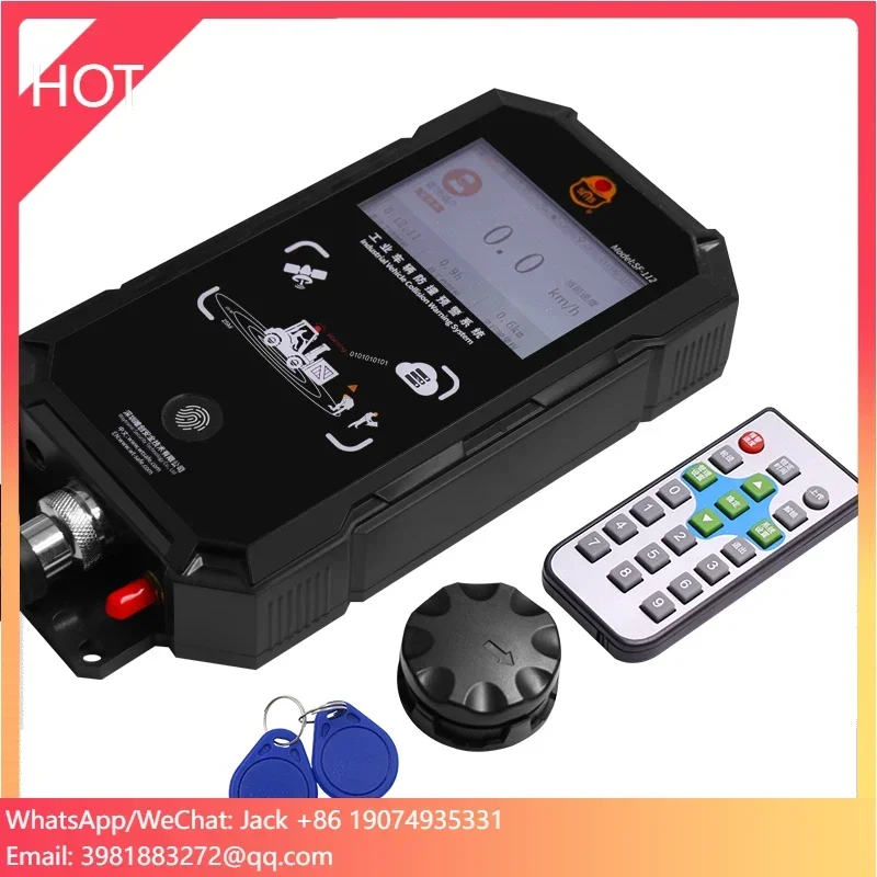 One-Way Warehouse Personnel Vehicle Safety System Proximity Alert Forklift Collision Avoidance Warning Pwas System