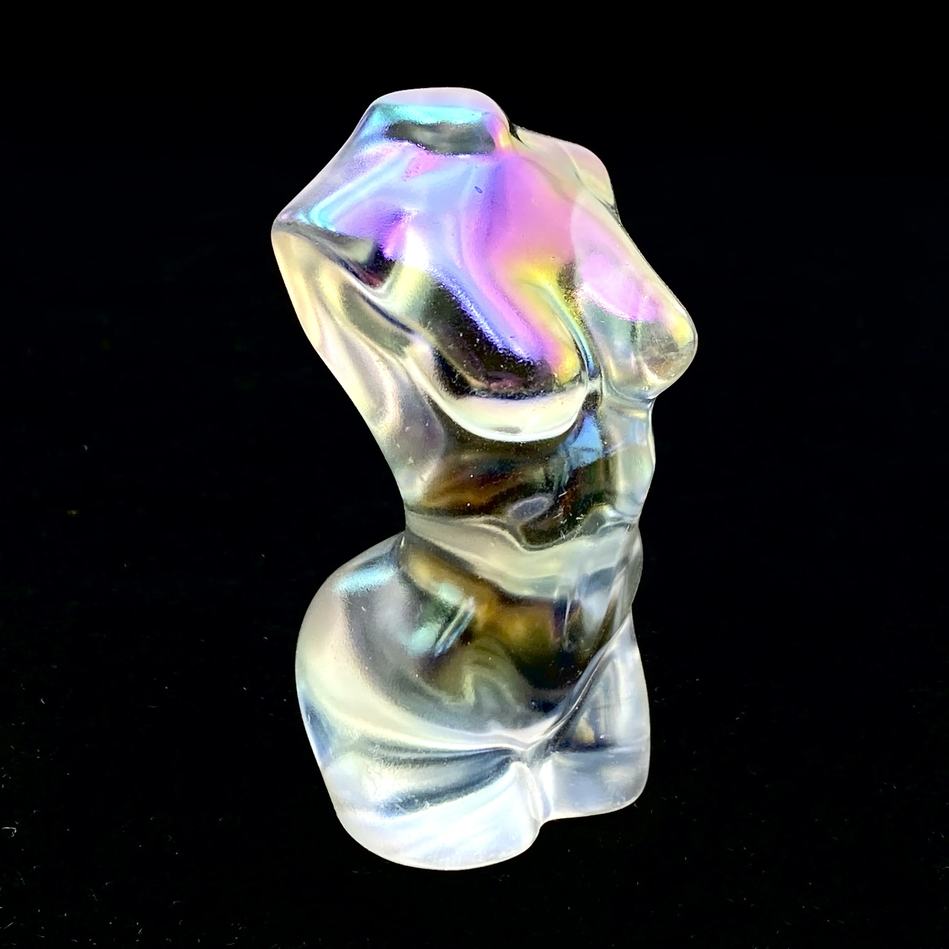Random 1PC High Quality Aura K9 Modle Decoration Natural Crystal Raw Stone, Birthday Gift, Scene Decoration.