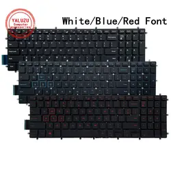 US Laptop Keyboard For Dell G3 3500 3579 3779 3590 G5 5500 5587 5590 5575 G7 7580 7588 7790 7590 Vostro 15 5568 7580 V5568 P72F
