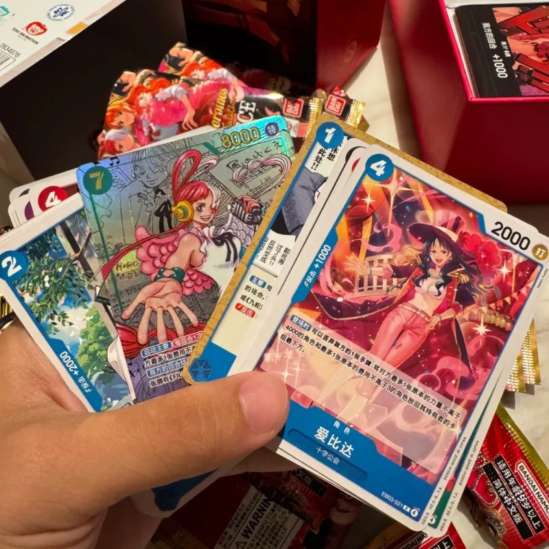 Bandai One Piece Heroines EBC03 OPCG Chinese Version Original Collectible Battle TCG Cards Toy Gift Classic Comic Anime Merch