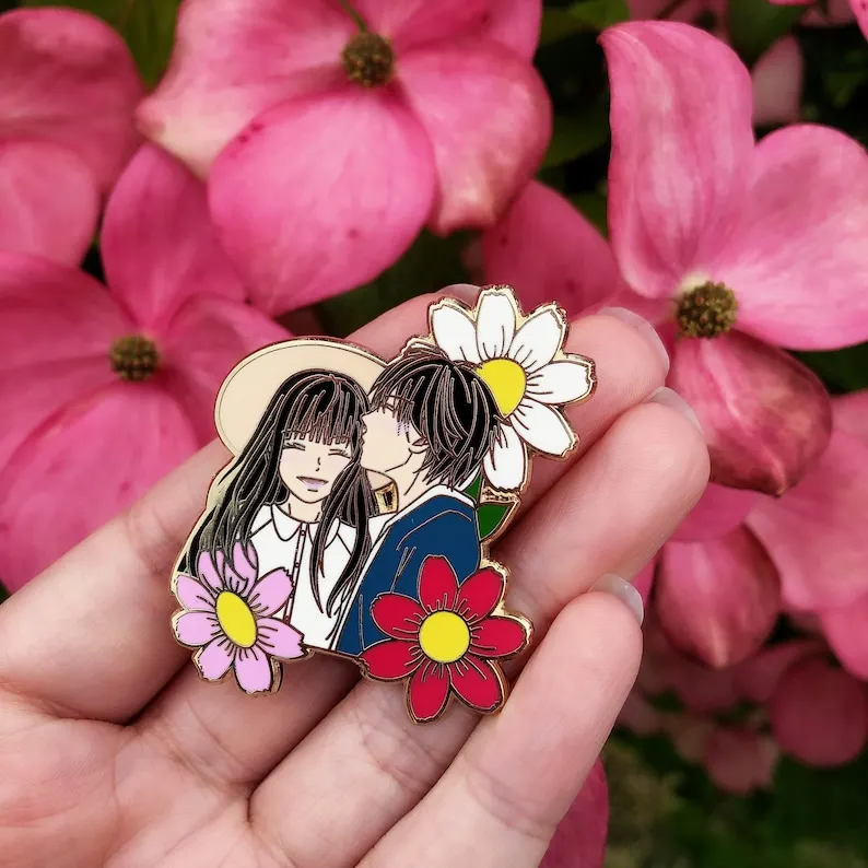 Sawako/Kazehaya cosmos Enamel pin