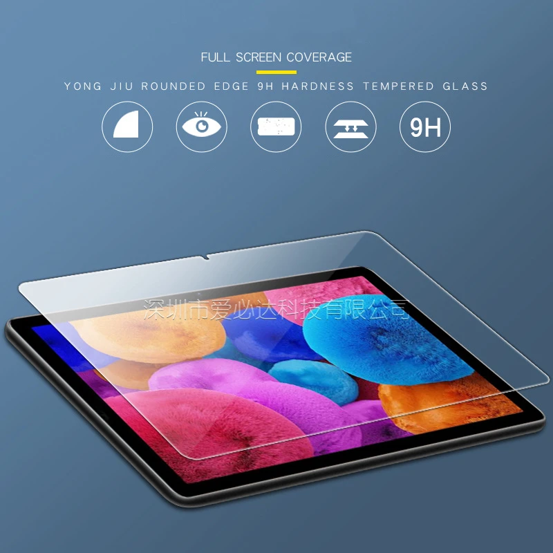 Vidrio templado para tableta DOOGEE T10S, protector de pantalla de 10,1 pulgadas, 9H