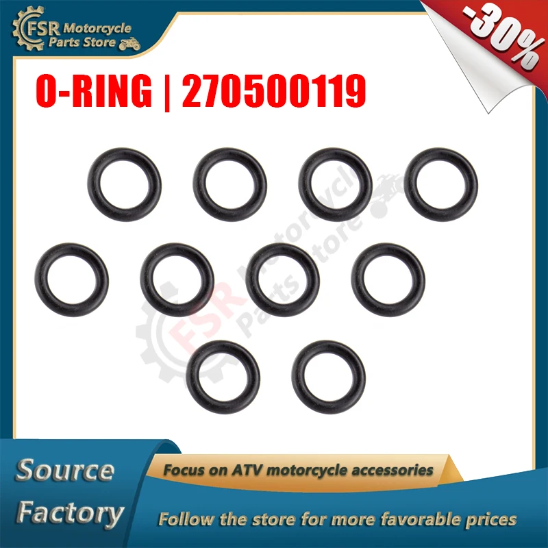 

10PCS Fluororubber O-RING,Fits SEA-DOO GS GTS GSX HX SP & CAN-AM Rally 200,P/N:270500119,Jet Ski Accessories