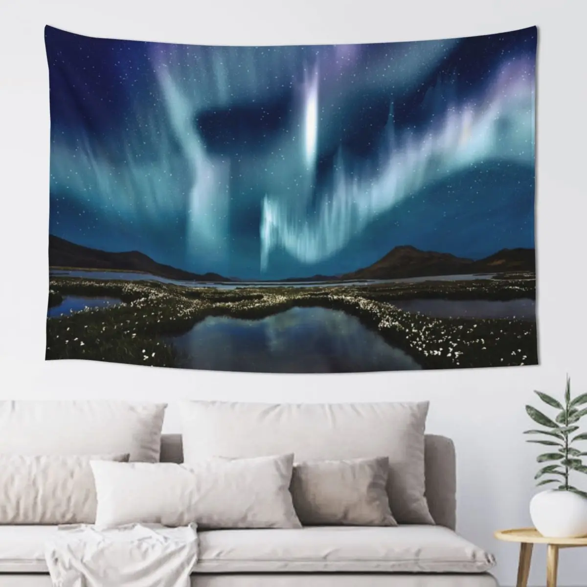 

Northern Lights Tapestry Decoration For Bedroom Home Decorating Room Aesthetic Tapestry