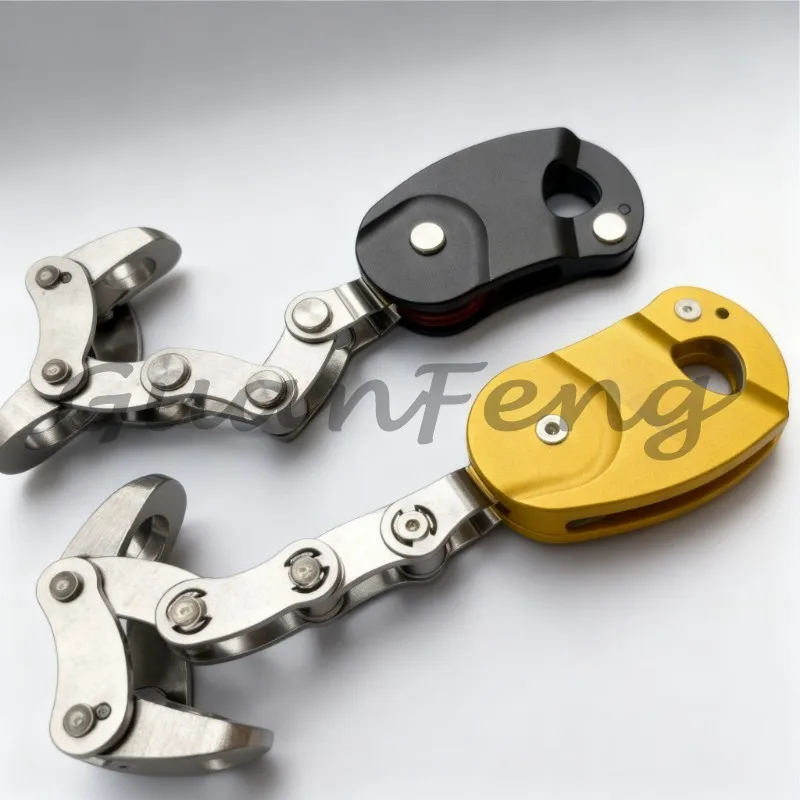 Mechanical Grab Knot Pulley for Tree Climbing, Labor-Saving Safety Lifting Device for Arborist Tree Work