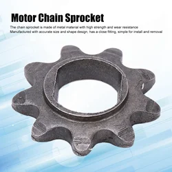 25H Chain Sprocket Motor Chain Sprocket Motor Sprocket 9T 25H Engine Pinion Gear Chain Sprocket H Shaped for MY1020 Motor Engine