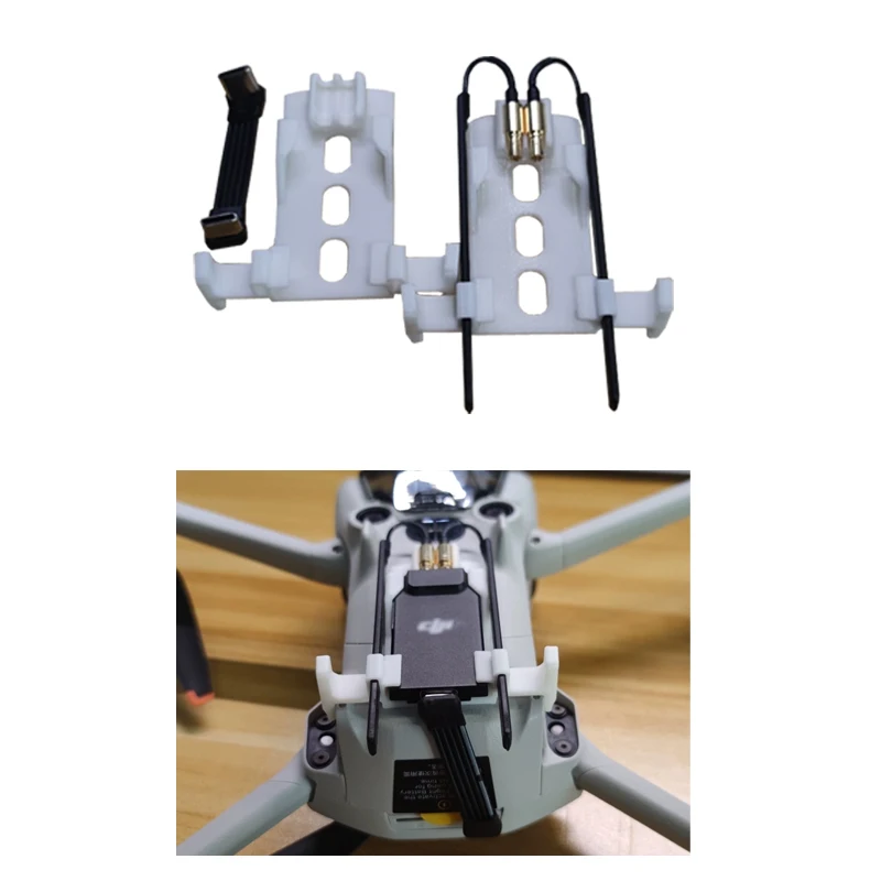 1Set DJI Mini 4 Pro 4G Module Bracket with Antenna Data Cable Lightweight Mounting Kit for RC Drone Signal Transmission Parts