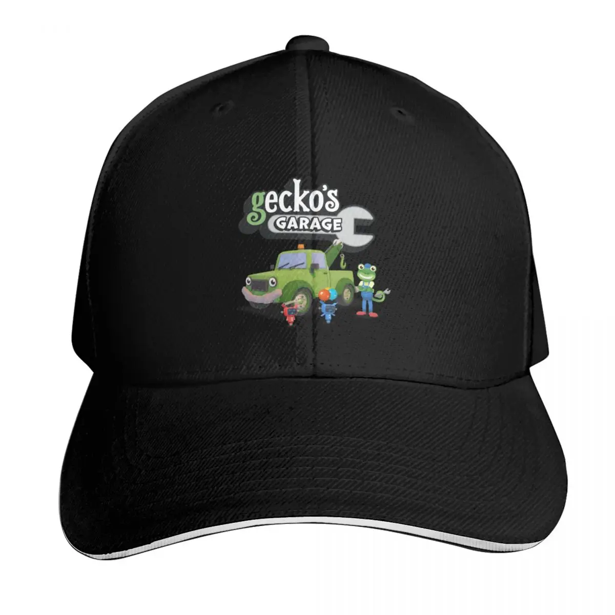 Geckos Garage Baseball Cap Casual Daily Wear Quick Dry Performance Cotton Twill Breathable