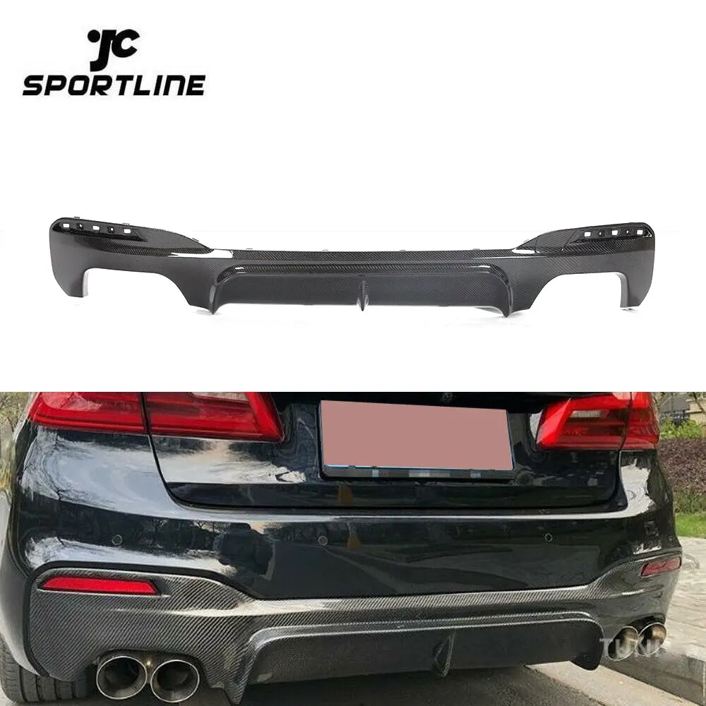

Carbon Fiber G30 M Tech Rear Bumper Lip For BMW G31 G38 520i 530i 540i M Sport 18-19