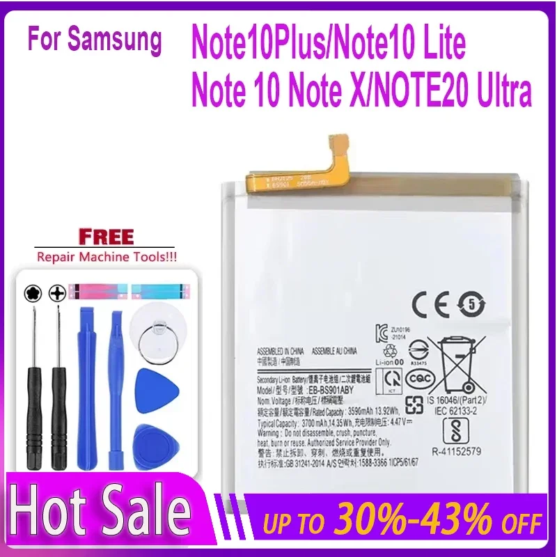

Аккумулятор EB-BN970ABU для Samsung Galaxy Note 10 Note X Note 10 NoteX Note 10 5G/Note 10 Lite/Note 10+ Note 10 Plus/NOTE 20 Ultra