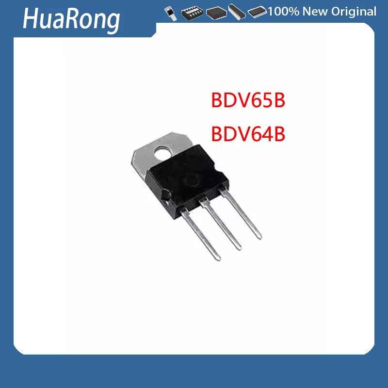 10Pcs/Lot  BDV64B  BDV64   BDV65B  BDV65 TO-3P