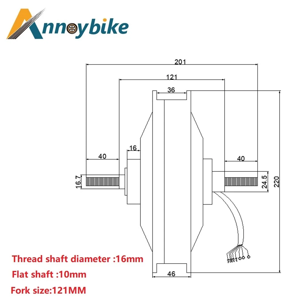 12 Inch Hub Motor Fast Speed Split Motor 48V 1500W 60V 3000W 3500W 72V 5000W Electric Bicycle Wheel Drive Moped Engine Motor