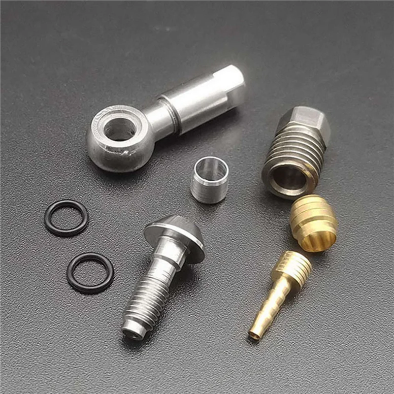 

2X велосипедный фитинг для гидравлического шланга, вставка банджо для Magura MT4/MT6/MT8, аксессуары для велосипеда, детали-B60B