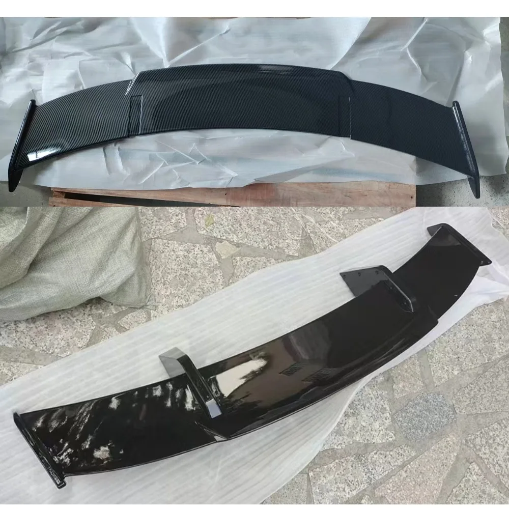 For 90% Sedan Universal GT Style Rear Spoiler  Wing Back Tail Wing Exterior Body Kit Decoration Carbon Fiber Racing Car Tuning A view 5