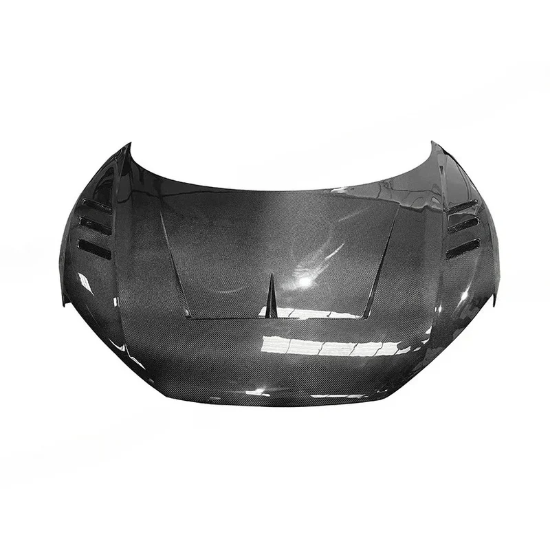 Hot-Selling High Quality GT Style Carbon Fiber Front Engine Hood Sports Car - Vent Cover Gloss Easy Installation Exteri