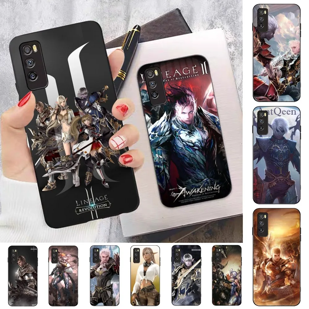 Lineage 2 Game Phone Case For Huawei Honor 10 lite 9 20 7A pro 9X pro 30 pro 50 pro 60 pro 70 pro plus