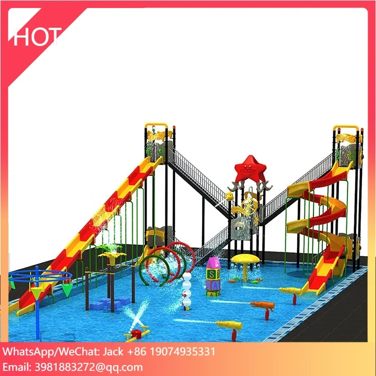 Tobogán de piscina usado para diversión de parque acuático para adultos de diversión de juego comercial