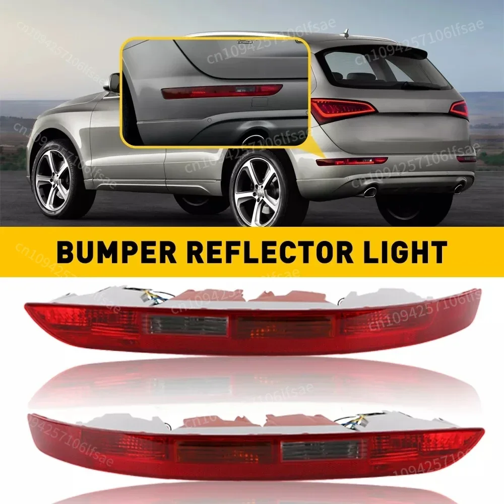 Car Taillight Rear Bumper Tail Light Lamp Cover For Q5 2009 2010 2012 2013 2014 2015 2016 2017 American Version 8R0945095B