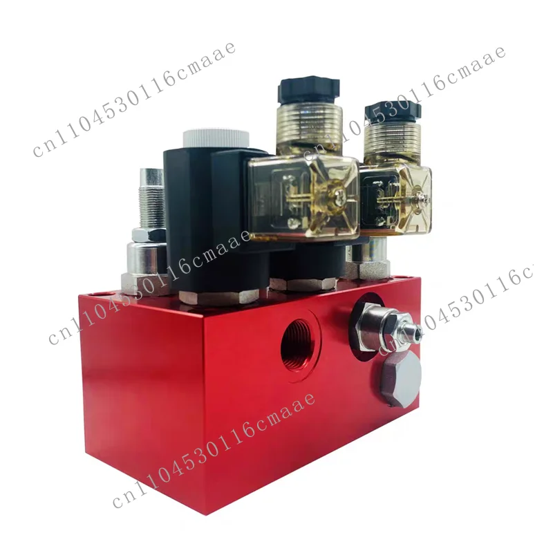 NTC Two-Speed Hydraulic Manifold Solenoid Valve with Jack in/out G1/2 ET04-02SV
