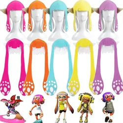 Game Splatoon 2 Inkling Squid Cosplay Cute Hat Winter Balaclava Halloween Party Adult Kids Cap Costumes Accessories Gift Prop