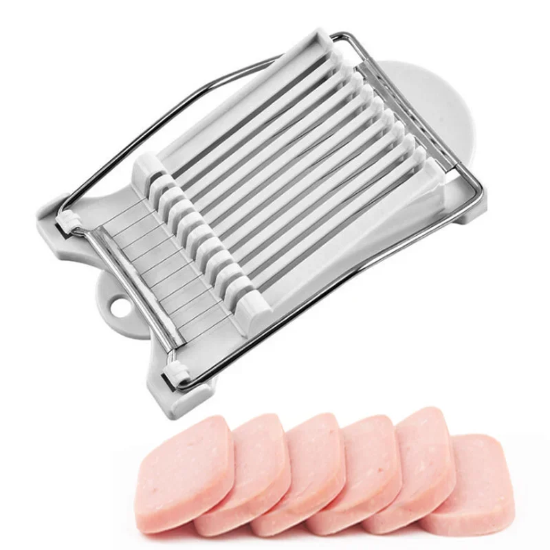 

12-line Lunch Meat Slicer Household Fruit Slicer Kitchen Egg Slicer Ham Banana Slicer Splitter Split Tofu Slicer Kitchenware
