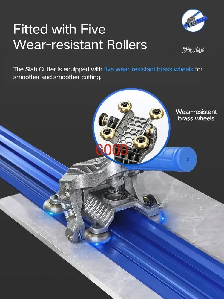 Высокоточный ручной станок для резки плитки, толкающий нож, новая каменная плита, специальный большой нож для резки напольной плитки