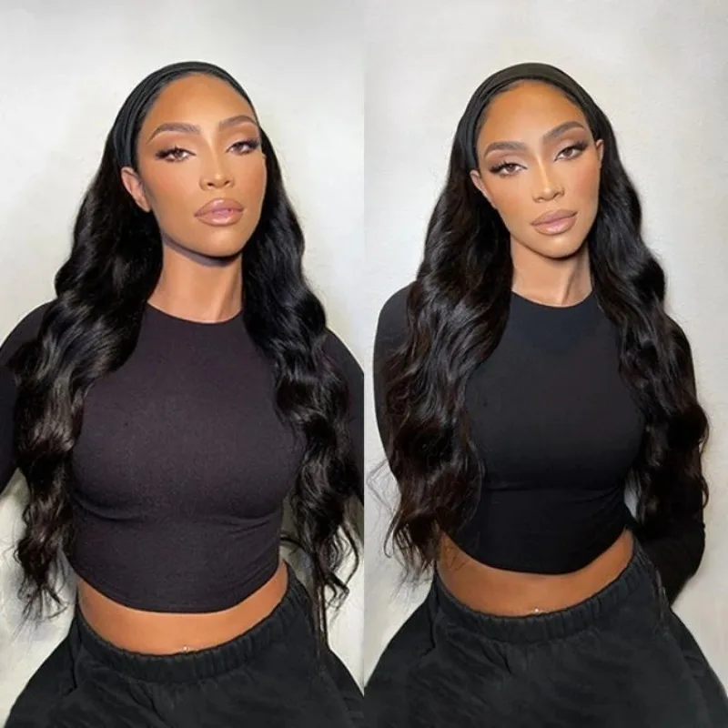 Body Wave 13x4 13x6 HD Transparent Lace Front Wig Human Hair 30 40 Inch Brazilian Water Wave 360 Frontal Human Hair For Women