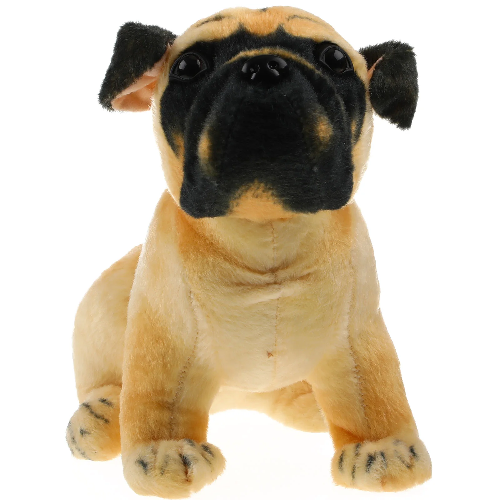 

Animal Realistic Dog Stuffed Animals Plush Toy Pug Accessories Infant Gifts