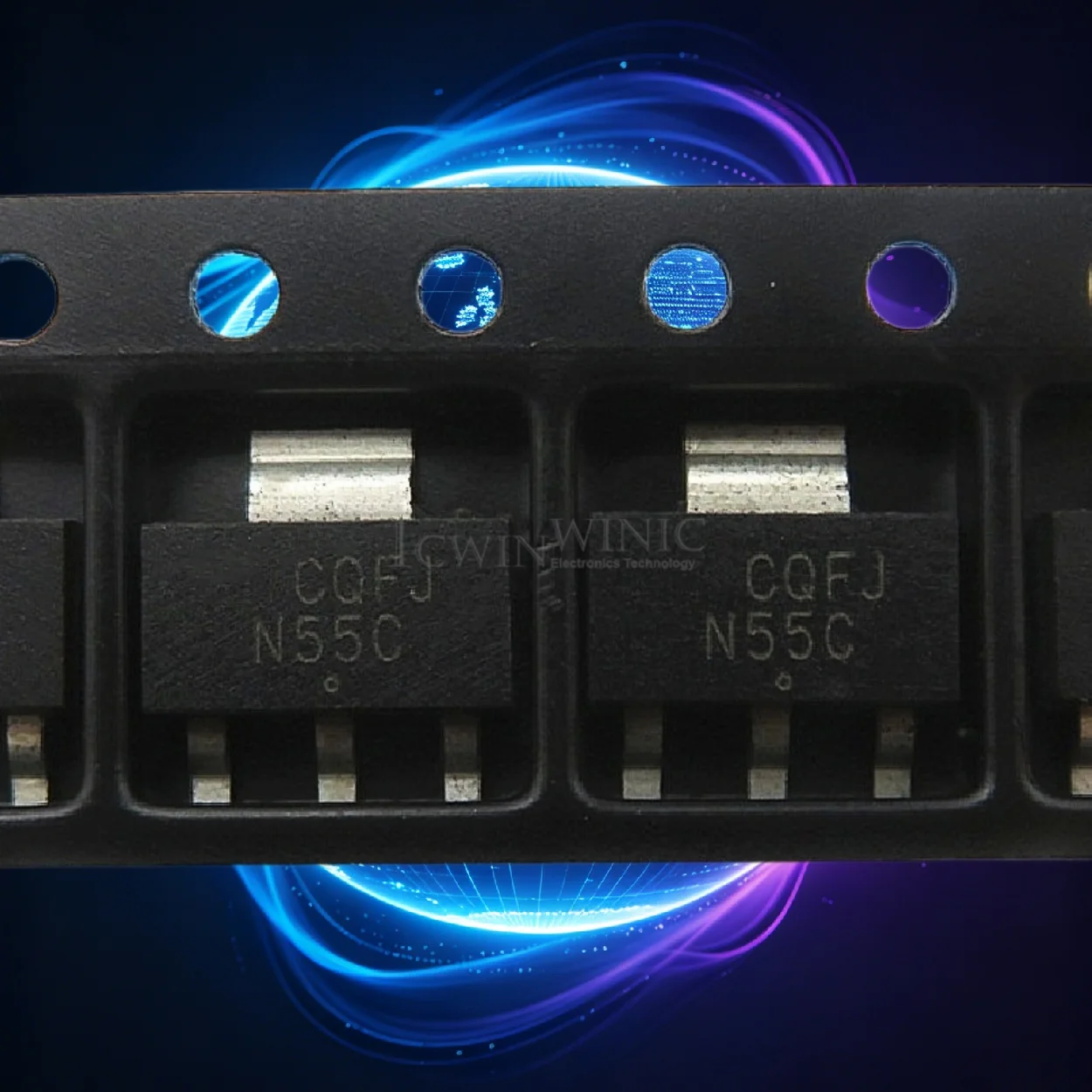 NCP1055ST100T3G N55B AP1117E25L-13 17-25L LD1117S33CTR LD33C IRLL024N IRLL024 SOT-223