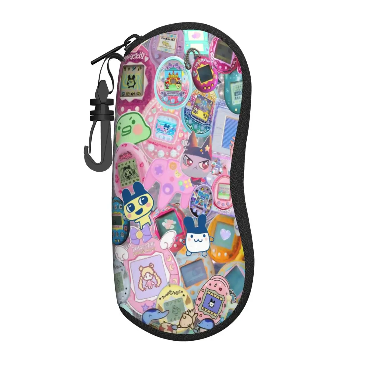 Cute Cartoon Glasses Case Tamagotchis Cartoon Games Merchandise Sunglasses Storage Box Anti-Pressure Eyeglasses Box