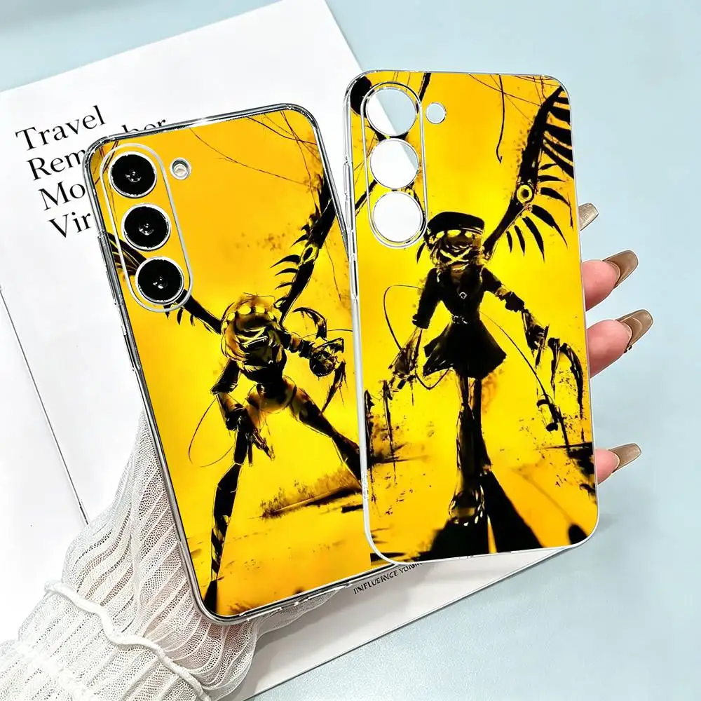 Cyn M-Murder Drones-s  Clear Soft Silicone Phone Case for Samsung Galaxy A71, A70, A30，A52, A51, A40,
