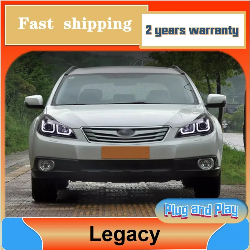 Car Styling for Subaru Legacy Head Light 2010-2016 Outback Headlight DRL Turn Signal Low High Beam Projector Lens