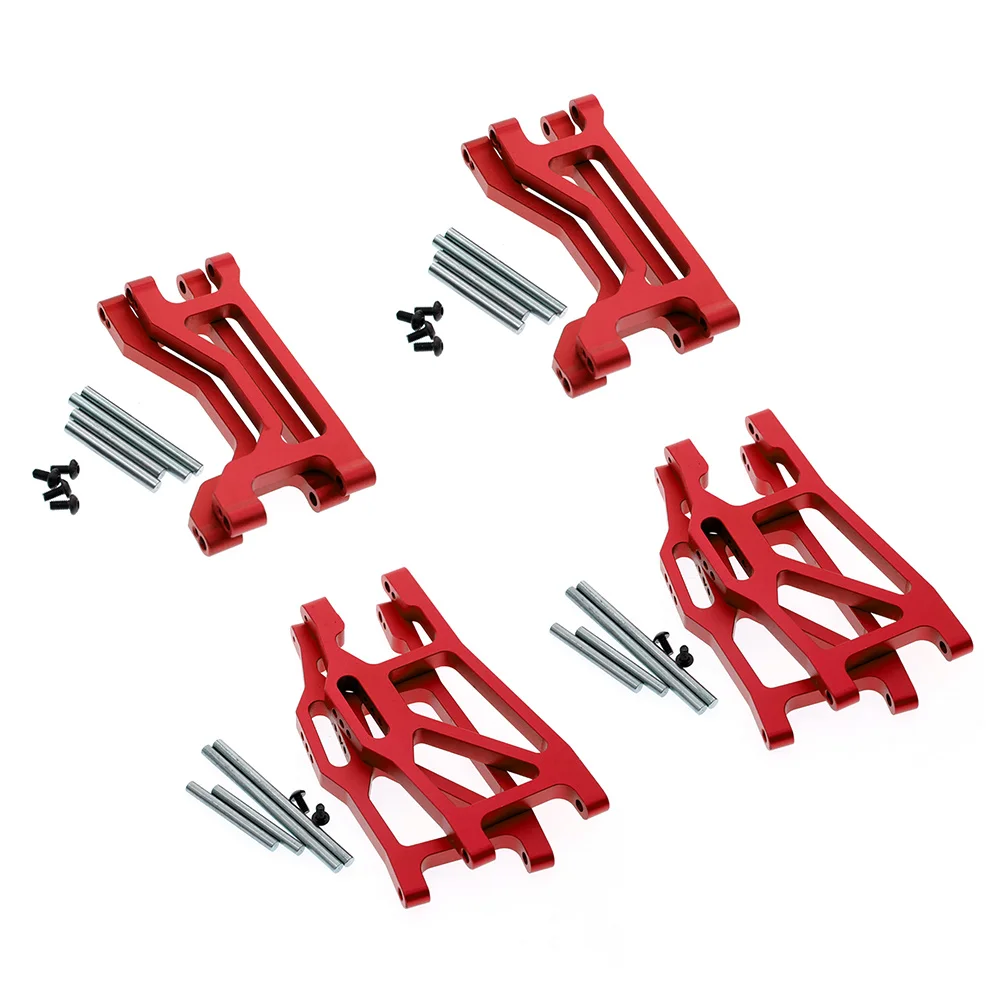 

8Pcs Metal Upper & Lower Suspension Arm Set 8929 8930 For 1/10 Traxxas Maxx Monster Truck Upgrade Parts Accessories